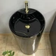 Раковина підлогова VBI Bolonia M Black Marble (VBI 019026) - изображение 3