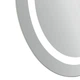 Зеркало Qtap Gemini 500х700 с LED-подсветкой Touch, с антизапотеванием, с диммером, рег. темп цвета (3000-6500K) Reverse - изображение 8