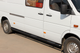 Боковые трубы Black (2 шт., нержавейка) Средняя База, Ø60 для Volkswagen LT 1995-2006 гг - изображение 1