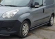 Боковые трубы Black (2 шт., нержавейка) 60мм, Макси база для Opel Combo 2012-2018 гг - изображение 1