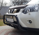 Передній захист WT003 Black (нерж) для Nissan X-trail T31 2007-2014 рр - зображення 9