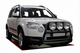 Кенгурятник WT018 Black (нерж.) для Skoda Yeti 2009-2017 рр - зображення 1