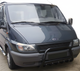 Передняя защита WT003 Черный (2000-2006, Нерж. сталь) для Ford Transit 2000–2014 гг - изображение 1