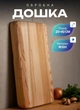 Обробна дошка дерев'яна з ясеня Lugi 40х25 см прямокутна кухонна C34W250400Y - зображення 1