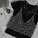 Пряжа з паєтками YarnArt Paillettes 50г кава (№8007) - зображення 7