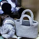 Пряжа поліестер YarnArt Macrame 2 мм 90г темно-малинова (№143) - зображення 6