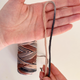 Шпагат градієнт YarnArt twisted macrame 3mm VR 250г сірий теракот (928) - изображение 7
