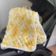 Пряжа для в'язання руками Alize Puffy Color фантазійна 100г жовтий шоколад №6528 - зображення 2