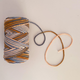 Шпагат градієнт YarnArt twisted macrame 3mm VR 250г блакитна карамель (918) - изображение 4