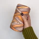 Шпагат градієнт YarnArt twisted macrame 3mm VR 250г гарбузова карамель (927) - изображение 4