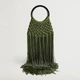 Пряжа поліестер YarnArt Macrame 2 мм 90г шоколад №157 - зображення 3