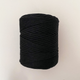 Шпагат для макраме YarnArt twisted 4мм 500г чорний (№750) - изображение 5