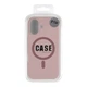 Чохол накладка Glow Silicone Case with Magsafe для Apple iPhone 17 панель-накладка для телефону магніта зарядка Pink - зображення 3