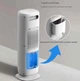 Тепловентилятор DOMOTEC MS-1630 електричний 3в1 обігрівач, вентилятор для кімнати з поворотом 90°, зволожувач повітря 3000 Вт для приміщень до 30 м² - изображение 7