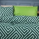Простынь MirSon Бязь 17-0632 Diamond Emerald 220 х 240 см (2200008466008) - изображение 4