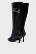 Жіночі шкіряні чоботи SIENNA Signia Kollar High Boot Karl Lagerfeld 38 KL32775 - зображення 3