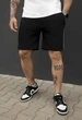 Мужские Шорты Стаф Черные Вязаные С Логотипом Staff Lam Black Logo XL (389763) - изображение 1