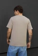 Мужская Футболка Стаф Серо-бежевая Однотонная Двухцветная Базовая Staff Sa Gray Beige XXL (389674) - изображение 2