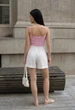 Женские Шорты Стаф Белые Спортивные Staff Nat White M (389773) - изображение 2