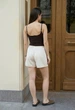 Жіночі шорти Staff due light beige S світлий беж - зображення 2