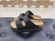 Женские шлепанцы BIRKENSTOCK PAPILLIO ARIZONA GROOVED VEGAN 1018520 narrow 39 черные - изображение 4