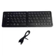 Бездротова складана клавіатура Bluetooth Folding Scissor Foot Keyboard HB-028 Чорна (1011162-Black) - зображення 3