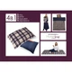 Плед Home Line 4 в 1 клітинка помаранчева 140х190см (143616) - изображение 1