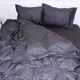 Постільна білизна MirSon SatinStripe 30-0012DarkGray 143х210 Полуторний (2200005251959) - изображение 3