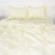 Постільна білизна MirSon Satin Stripe 30-0002 Soft Yellow 160х220 полуторний (2200005247761) - зображення 1