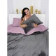 Постільна білизна MirSon Велюр Winter Delicate 28-0094 Clematide 143х210 (2200004045993) - изображение 4