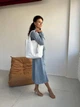 Сумка шопер женская с натуральной кожи помещает формат А-4 ARTiS Bags 970 5113 белая - изображение 3