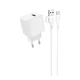 Сетевое зарядное устройство Borofone BAS11A 10.5W с кабелем USB-C 1 м, USB-A, адаптер питания для смартфонов, белый - изображение 4