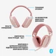 Навушники Logitech Zone Vibe 100 Wireless Rose (981-001224) - изображение 6