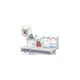 Парта Mealux Hamilton Multicolor Grey (BD-680 W/G MC+G з полицею) - изображение 2