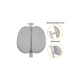 Дитяче крісло Mealux Ortoback Duo Plus Grey (Y-510 G Plus) - изображение 6