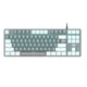 Клавіатура Aula F3287 Keycap KRGD Blue USB UA White/Grey (6948391240688) - изображение 1