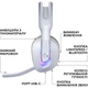 Навушники Logitech G522 Lightspeed Wireless Gaming Headset White (981-001550) - изображение 2