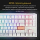 Клавіатура Ducky One 3 TKL Cherry MX Blue RGB UA USB White (DKON2187ST-CUAPXPWWWSC1) - изображение 3