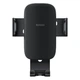 Автодержатель для телефона Baseus Metal Age II Gravity Car Mount SUJS000001, гравитационный держатель в дефлектор авто, черный - изображение 3