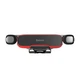 Автодержатель для телефона Baseus Lateral Gravity Car Mount Holder SUYL-HU01, гравитационный держатель в дефлектор авто, черный с красным - изображение 3