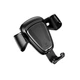 Автодержатель для телефона Baseus Gravity Car Mount Holder SUYL-01, гравитационный держатель смартфона в дефлектор авто, черный - изображение 3