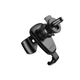 Автодержатель для телефона Baseus Gravity Car Mount Holder SUYL-01, гравитационный держатель смартфона в дефлектор авто, черный - изображение 5