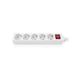 Мережевий фільтр живлення REAL-EL RS-Protect M 5m, white (EL122300029) - изображение 1