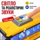 Игрушечный школьный автобус со светом и звуком, 28,5 см — инерционный, открывающиеся двери, музыкальный, желтый WY910AB - изображение 4