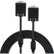 Кабель мультимедійний VGA 10.0m ferrits Vinga (VCPVGAF10BK) - зображення 2