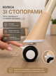 Стільчик для годування Kidoro One (ST-6540) Beige, з екошкіри на колесах - зображення 5