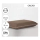 Подушка MirSon ортопедична 6057 Delicate satin Cacao Men 59х43х12 (2200003261806) - изображение 2