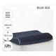 Подушка MirSon ортопедична 6027 Noble stripe Blue sea Aero 58х40х10.5 (2200003261479) - изображение 2