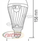 Лампа Аккумуляторная "DURALITE-12" 12W 6400K, E27 (Horoz Electric) - изображение 2