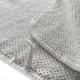 Полотенце Graccioza Bee Waffle Silver Для рук, Гостьевое, 30x50 см, Серый - изображение 3